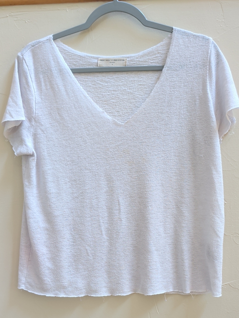 White Urban Outfitters Project Society Top